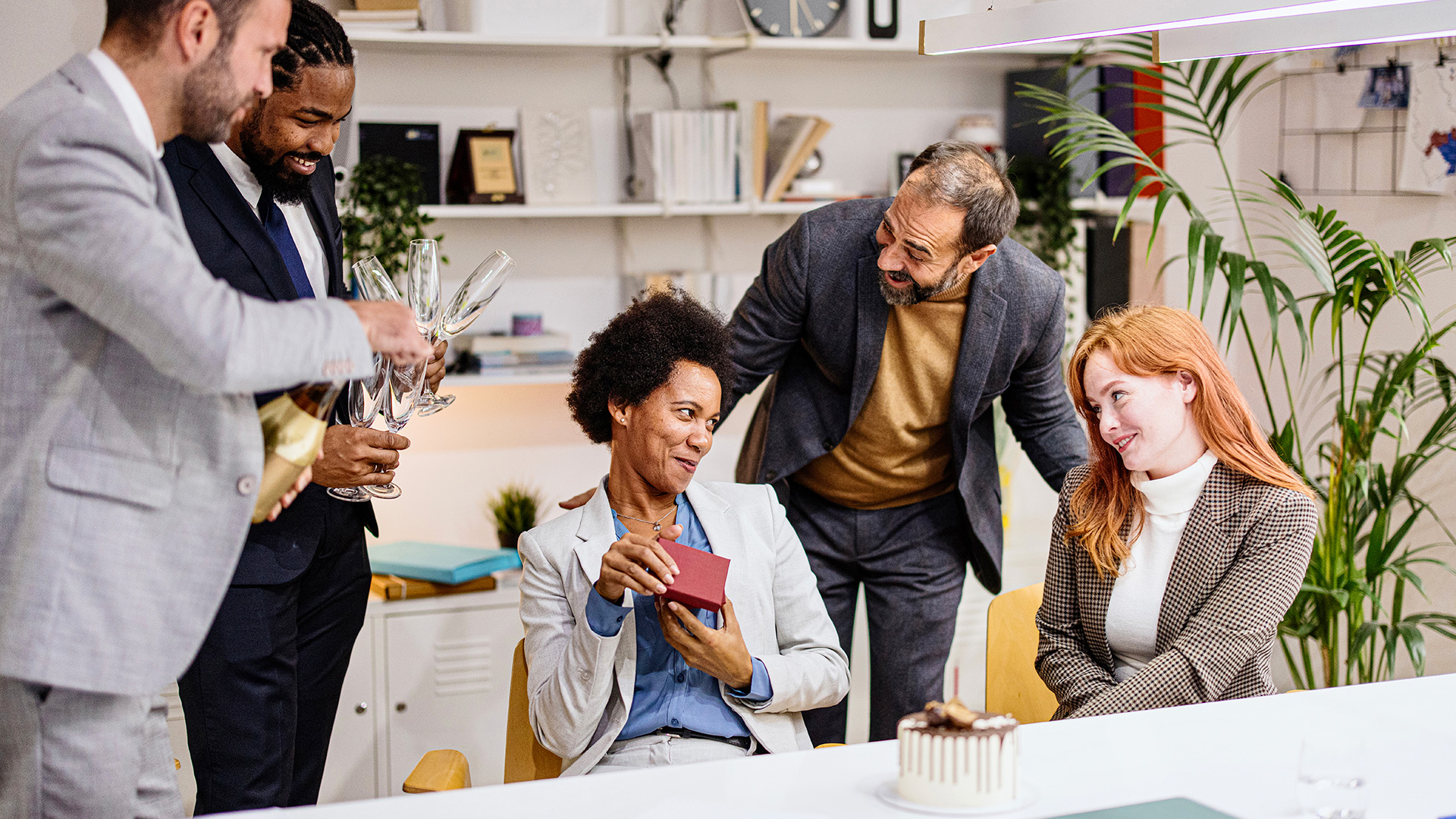 Anställd får ett presentkort från dittpresentkort.se i present